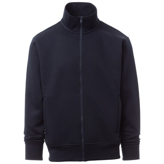 BLUZA NA ZAMEK HOOVER - GRANATOWY