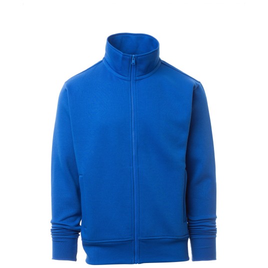 BLUZA NA ZAMEK HOOVER - KRÓLEWSKI NIEBIESKI