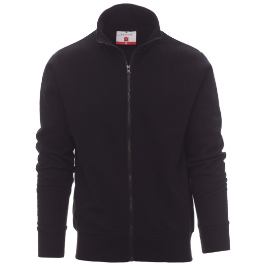 BLUZA NA ZAMEK HOUSTON - CZARNY