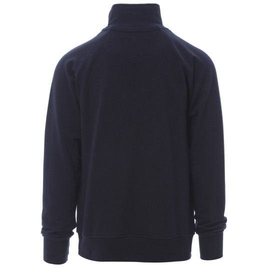 BLUZA NA ZAMEK KRÓTKI AUSTIN - GRANATOWY