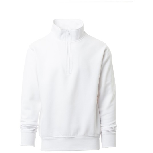 BLUZA NA ZAMEK KRÓTKI CANADA - BIAŁY