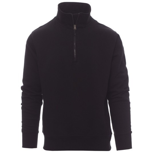 BLUZA NA ZAMEK KRÓTKI CANADA - CZARNY