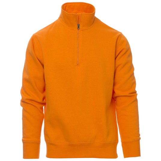 BLUZA NA ZAMEK KRÓTKI CANADA - POMARAŃCZOWY