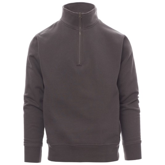 BLUZA NA ZAMEK KRÓTKI CANADA - ZADYMIONY