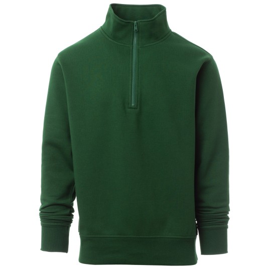 BLUZA NA ZAMEK KRÓTKI CANADA - ZIELONY