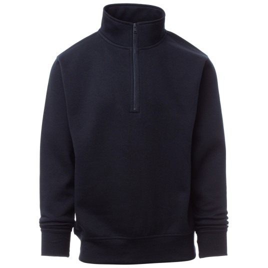 BLUZA NA ZAMEK KRÓTKI CARSON - GRANATOWY