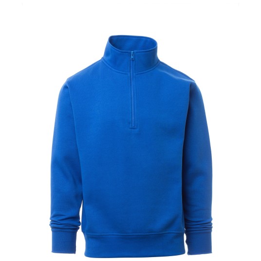 BLUZA NA ZAMEK KRÓTKI CARSON - KRÓLEWSKI NIEBIESKI