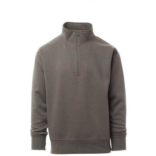 BLUZA NA ZAMEK KRÓTKI CARSON - ZADYMIONY