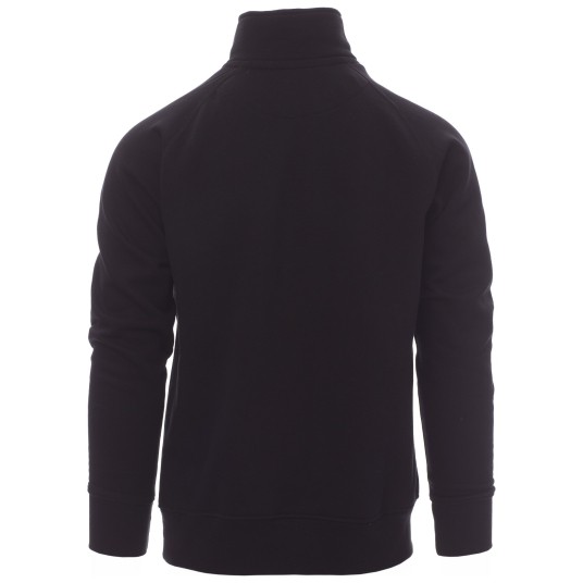 BLUZA NA ZAMEK KRÓTKI MIAMI+ - CZARNY