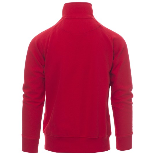 BLUZA NA ZAMEK KRÓTKI MIAMI+ - CZERWONY