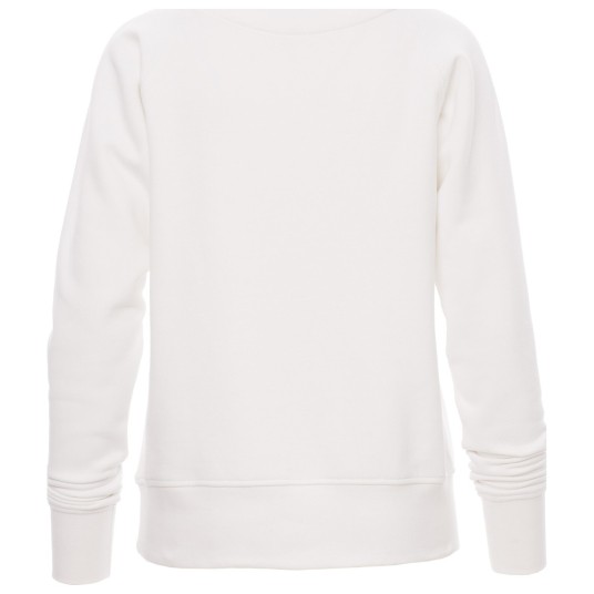 BLUZA NA ZAMEK KRÓTKI MIAMI+LADY - BIAŁY