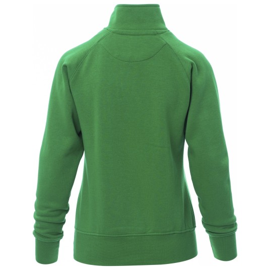 BLUZA NA ZAMEK KRÓTKI MIAMI+LADY - ŻELOWY ZIELONY