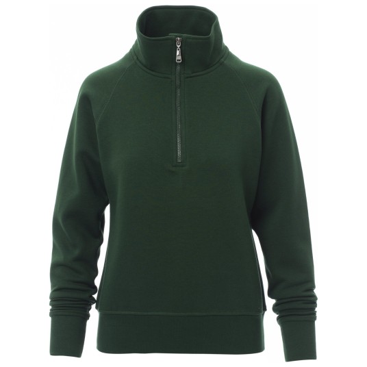 BLUZA NA ZAMEK KRÓTKI MIAMI+LADY - ZIELONY