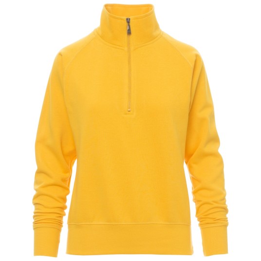 BLUZA NA ZAMEK KRÓTKI MIAMI+LADY - ŻÓŁTA