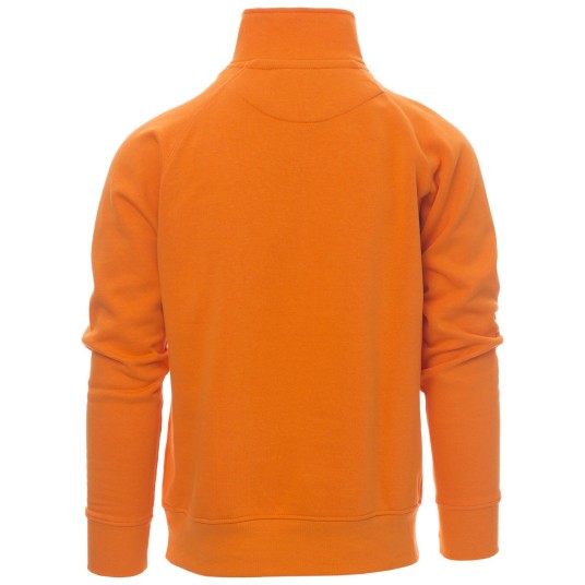 BLUZA NA ZAMEK KRÓTKI MIAMI+ - POMARAŃCZOWY