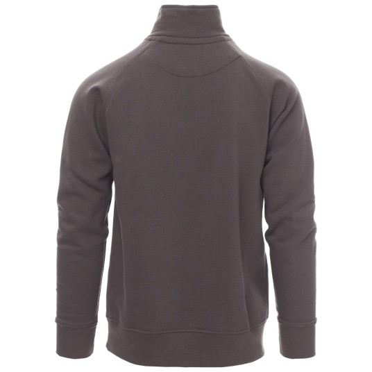 BLUZA NA ZAMEK KRÓTKI MIAMI+ - ZADYMIONY