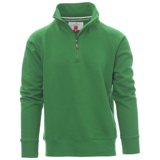 BLUZA NA ZAMEK KRÓTKI MIAMI+ - ŻELOWY ZIELONY