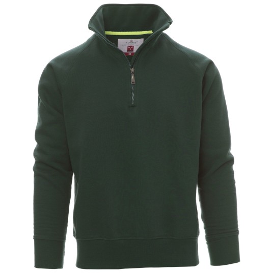 BLUZA NA ZAMEK KRÓTKI MIAMI+ - ZIELONY