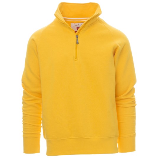 BLUZA NA ZAMEK KRÓTKI MIAMI+ - ŻÓŁTA