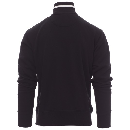 BLUZA NA ZAMEK KRÓTKI RIO - CZARNY-BIAŁY