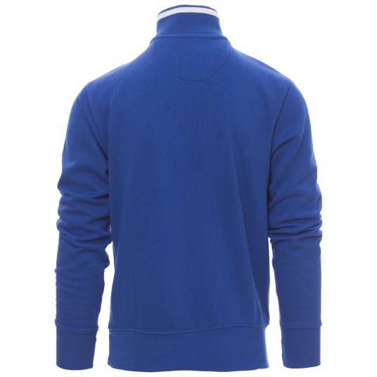 BLUZA NA ZAMEK KRÓTKI RIO - KRÓLEWSKI NIEBIESKI-BIAŁY