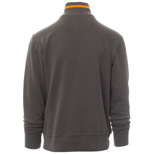 BLUZA NA ZAMEK KRÓTKI RIO - ZADYMIONY-POMARAŃCZOWY