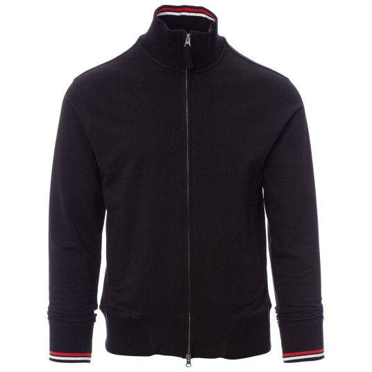 BLUZA NA ZAMEK MAVERICK 2.0 - CZARNY