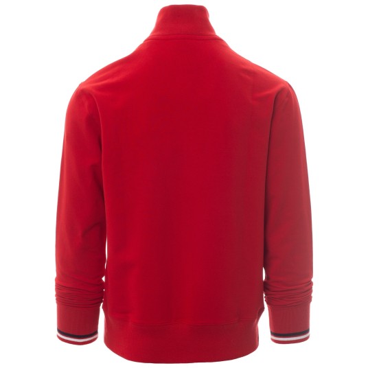 BLUZA NA ZAMEK MAVERICK 2.0 - CZERWONY