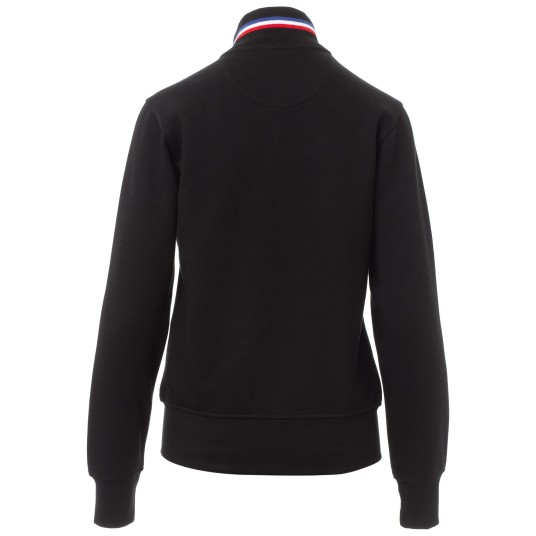 BLUZA NA ZAMEK NAZIONALE LADY - CZARNY-FRANCJA
