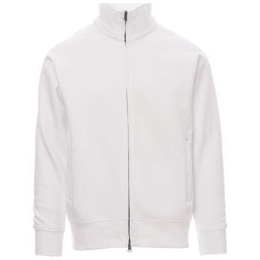 BLUZA NA ZAMEK PANAMA+ - BIAŁY