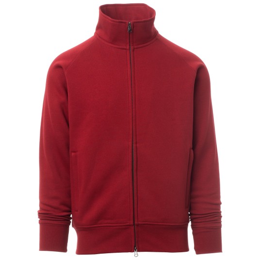 BLUZA NA ZAMEK PANAMA+ - BORDOWY