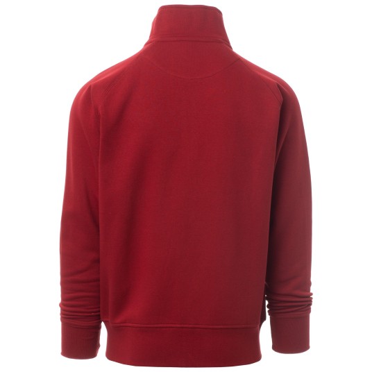 BLUZA NA ZAMEK PANAMA+ - BORDOWY