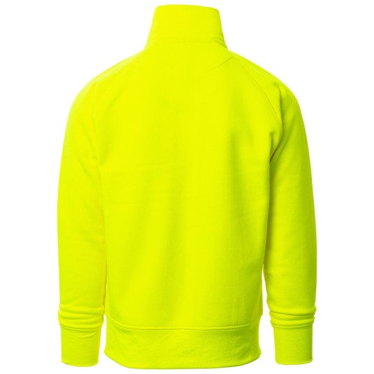 BLUZA NA ZAMEK PANAMA+ FLUO - ŻÓŁTY FLUO