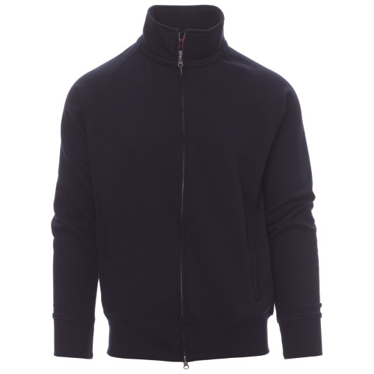 BLUZA NA ZAMEK PANAMA+ - GRANATOWY