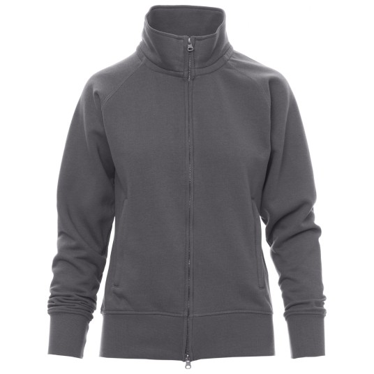 BLUZA NA ZAMEK PANAMA+LADY - ANTRACYTOWY