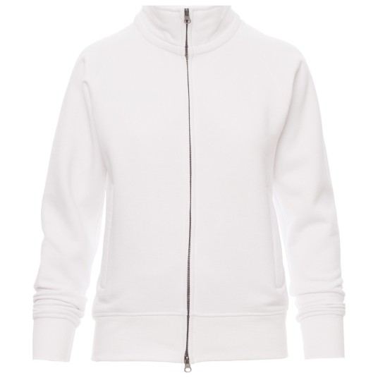 BLUZA NA ZAMEK PANAMA+LADY - BIAŁY