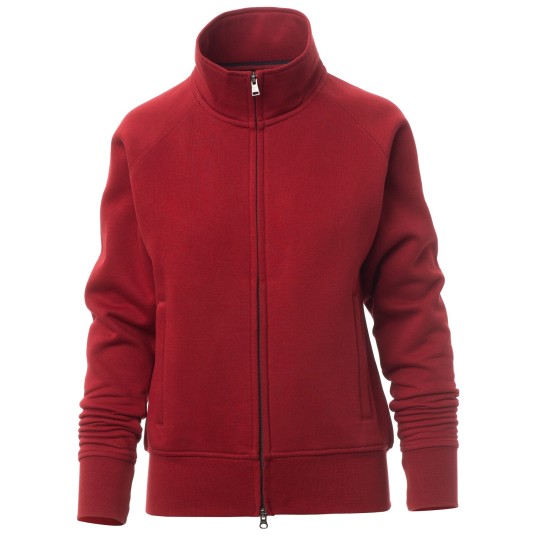 BLUZA NA ZAMEK PANAMA+LADY - BORDOWY