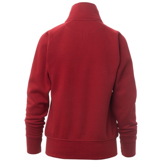 BLUZA NA ZAMEK PANAMA+LADY - BORDOWY