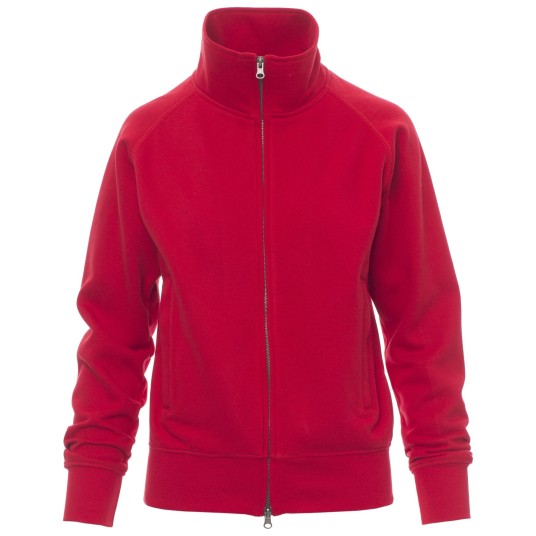 BLUZA NA ZAMEK PANAMA+LADY - CZERWONY