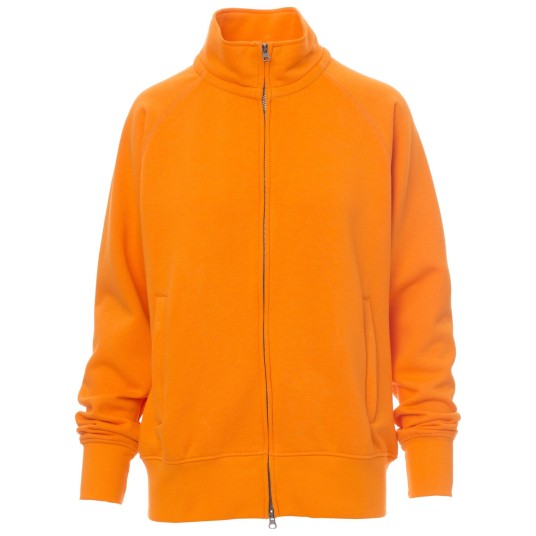 BLUZA NA ZAMEK PANAMA+LADY - POMARAŃCZOWY