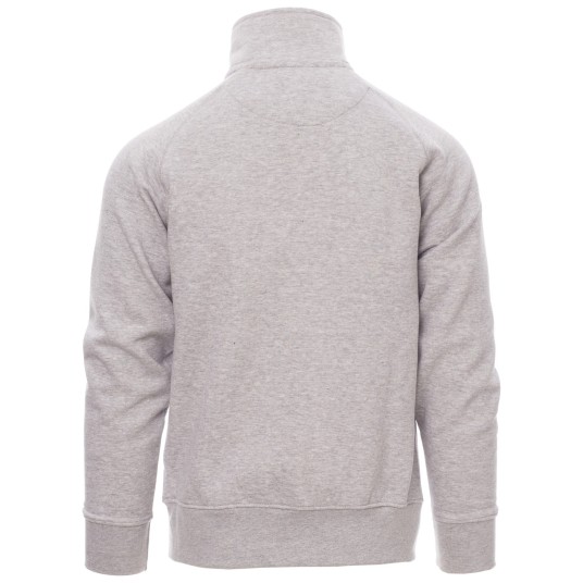 BLUZA NA ZAMEK PANAMA+ MELANGE - SZARY MELANŻ