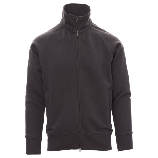 BLUZA NA ZAMEK PANAMA+ SUMMER - ZADYMIONY