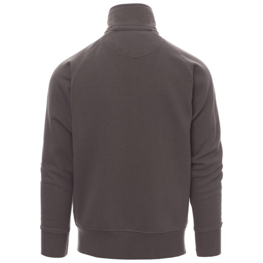 BLUZA NA ZAMEK PANAMA+ - ZADYMIONY