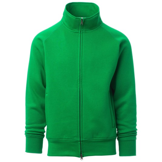 BLUZA NA ZAMEK PANAMA+ - ŻELOWY ZIELONY