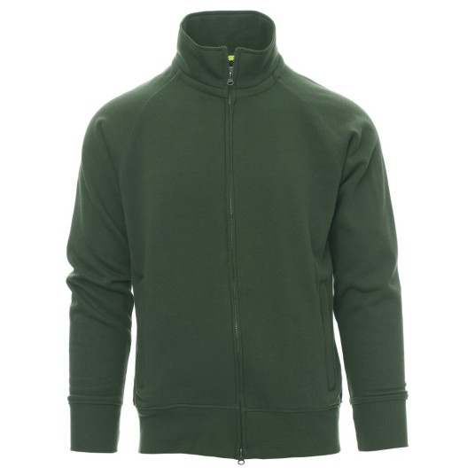 BLUZA NA ZAMEK PANAMA+ - ZIELONY