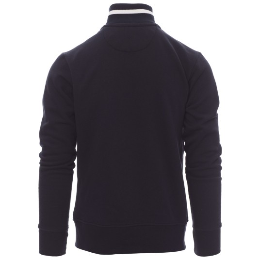 BLUZA NA ZAMEK SYDNEY - GRANATOWY-BIAŁY