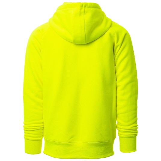 BLUZA NA ZAMEK Z KAPTUREM DALLAS+ FLUO - ŻÓŁTY FLUO