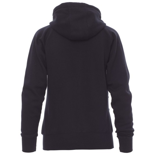 BLUZA NA ZAMEK Z KAPTUREM DALLAS+LADY - GRANATOWY