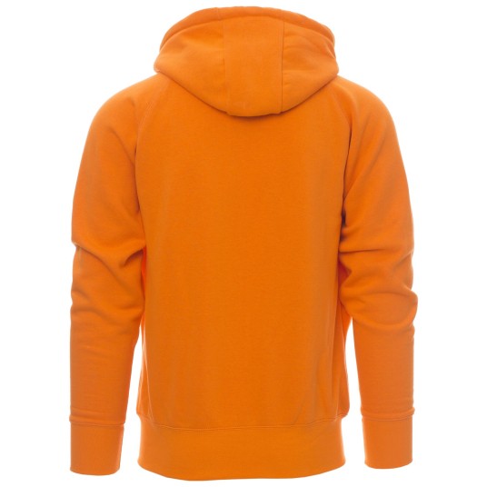 BLUZA NA ZAMEK Z KAPTUREM DALLAS+ - POMARAŃCZOWY