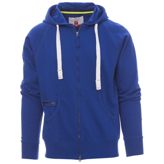 BLUZA NA ZAMEK Z KAPTUREM HAWAII+ - KRÓLEWSKI NIEBIESKI